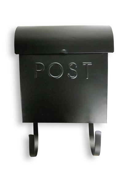 Black Euro Mailbox POST