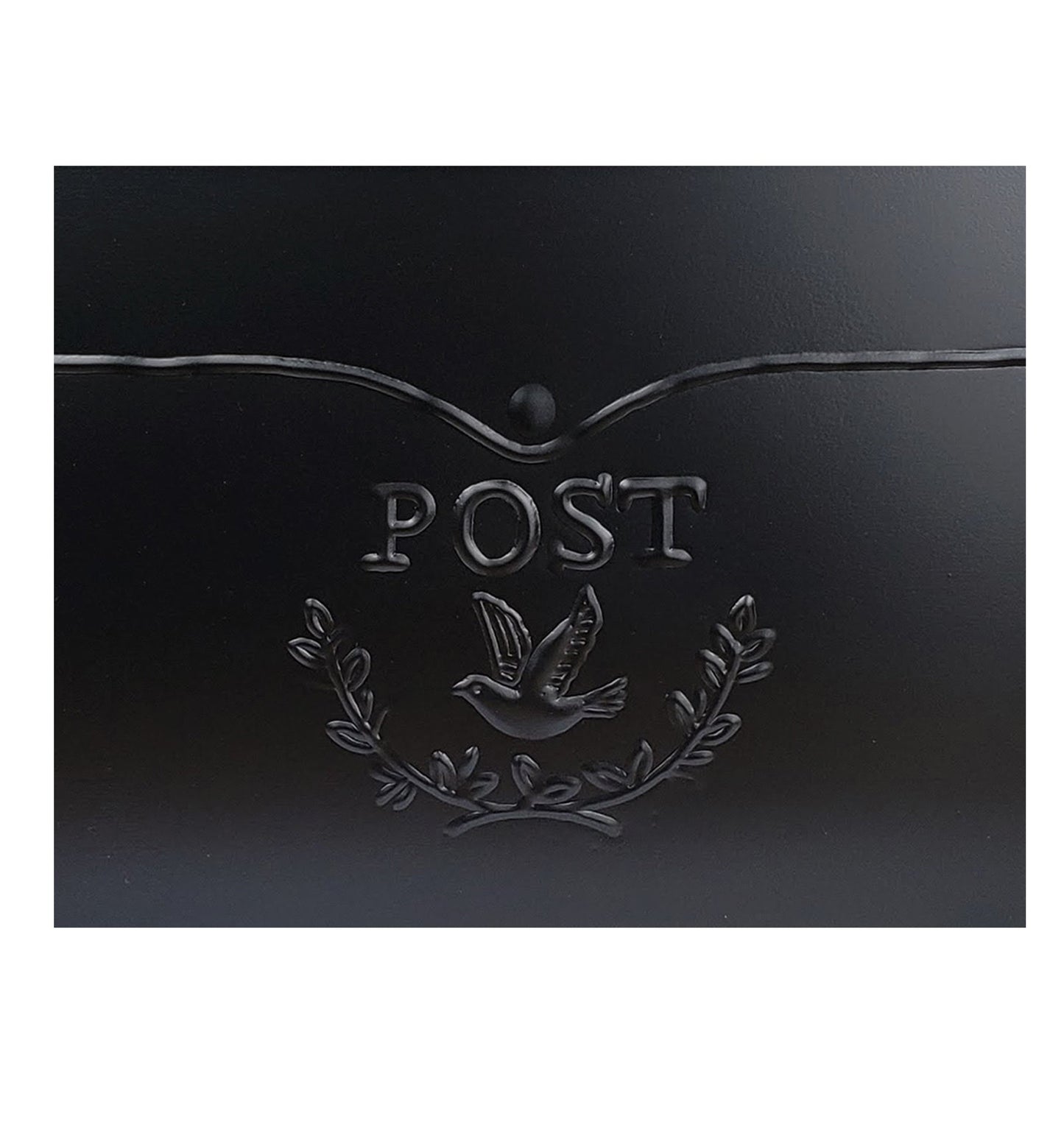 Boîte aux lettres Chelsea Post noire