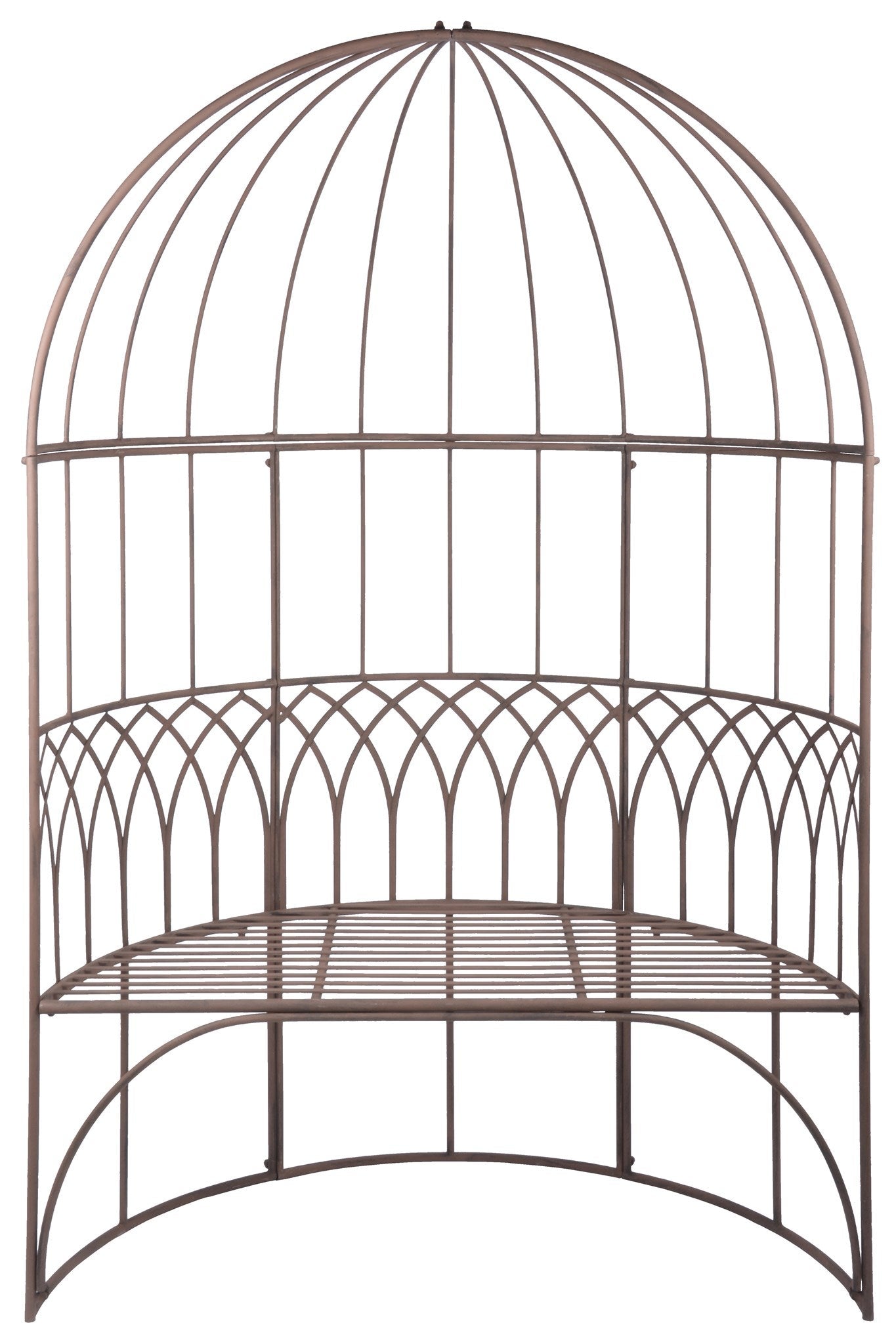 Gazebo With Bench Metal