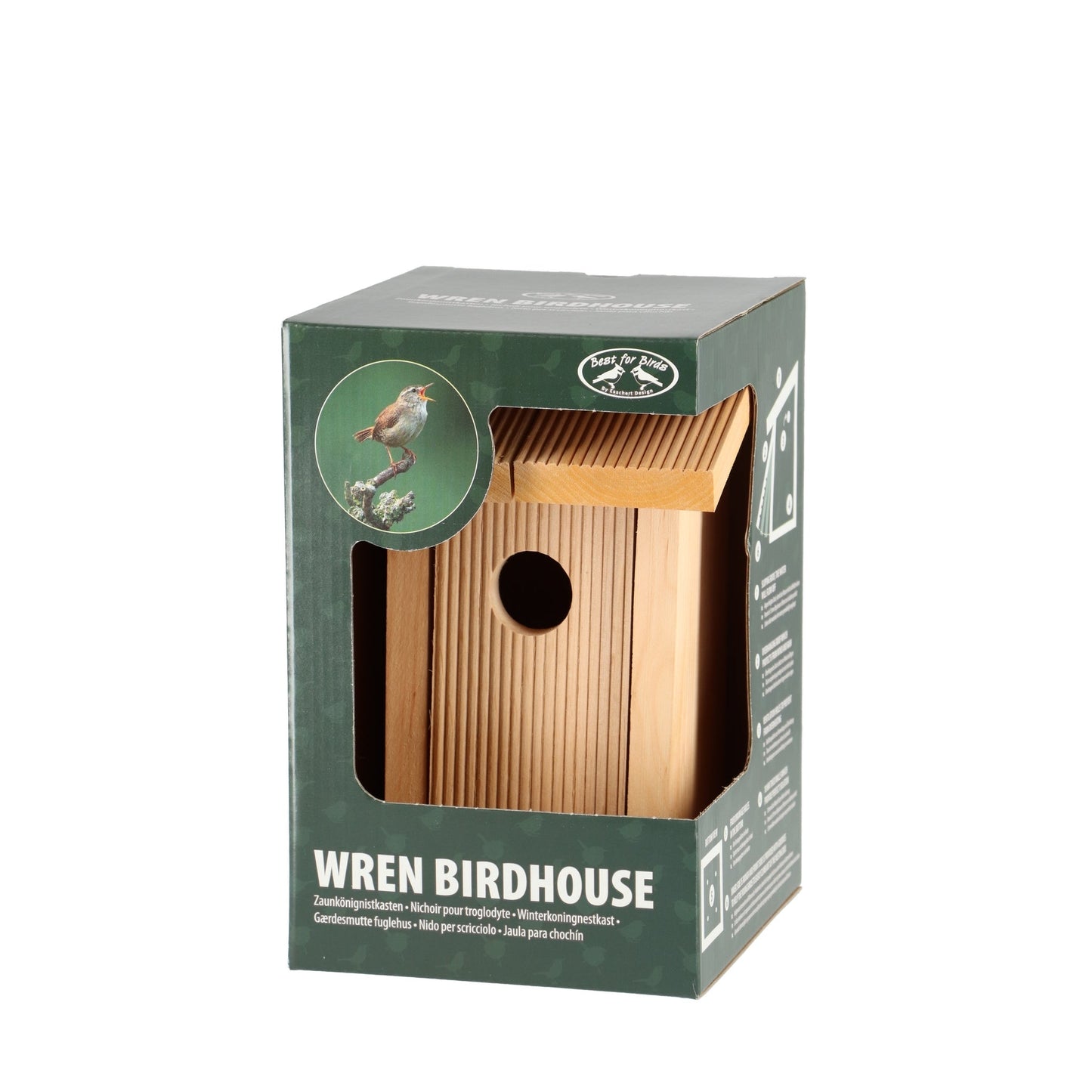 Wren Bird House in Gift Box