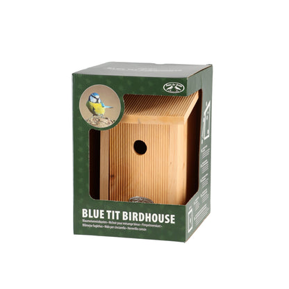 Blue Tit Bird House in Gift Box