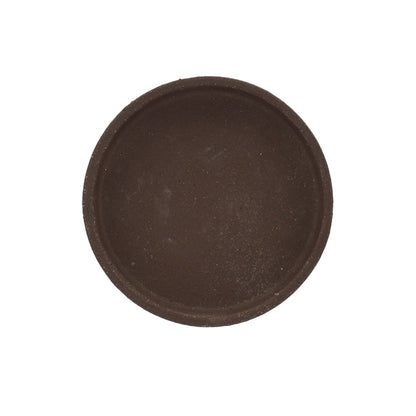 Soucoupe Marron Non Glacé 12 cm