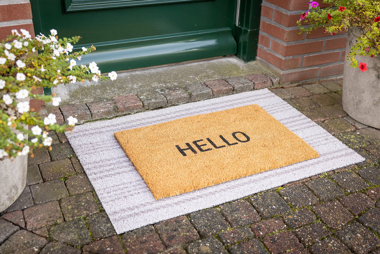 Doormat Coir Hello