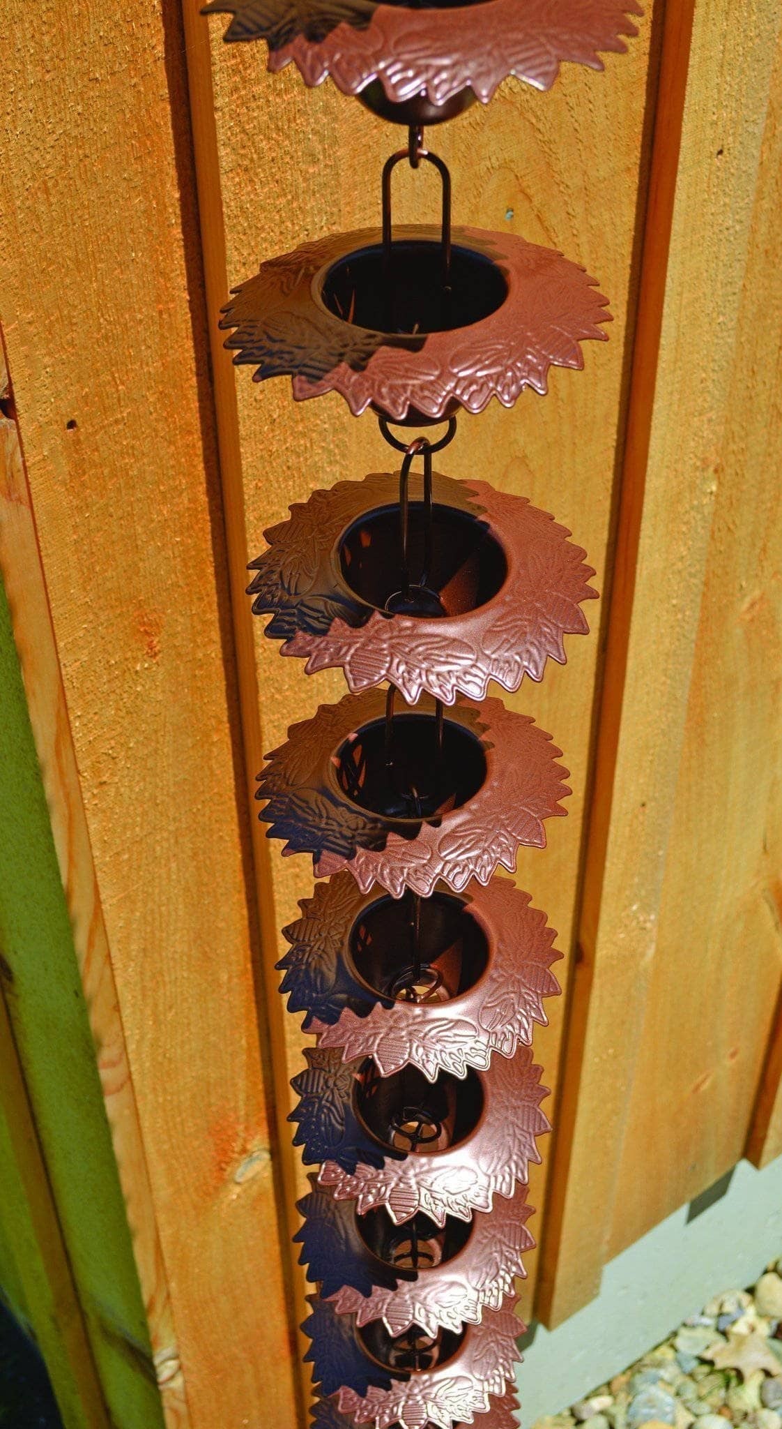 Leaf Lip Cup Rain Chain 3X96, 40% Off