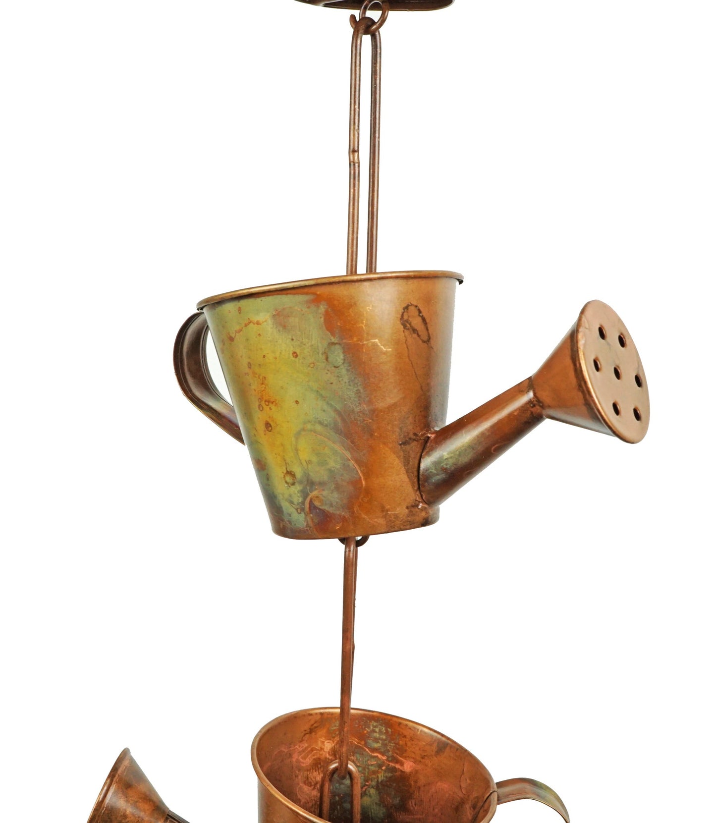 Flamed Watering Can Rain Chain, 20% Off