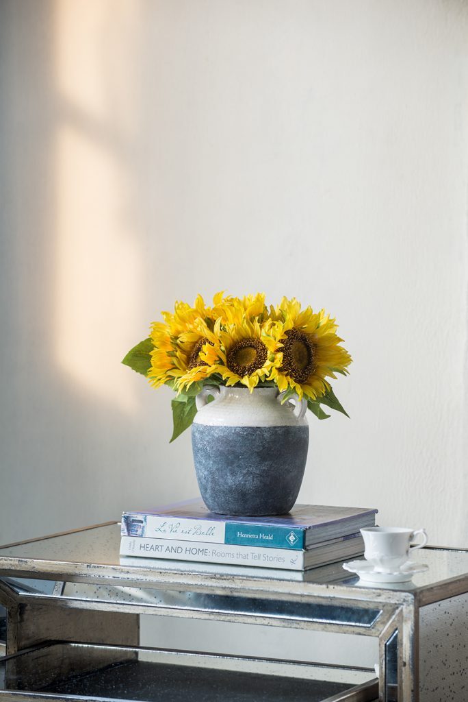 Bouquet de tournesols artificiels, 7 pièces