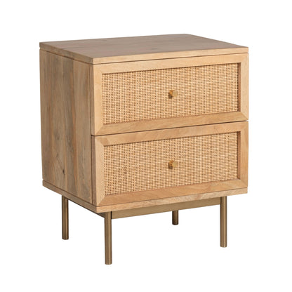 30% off, SP0213R, Raphia Nightstand, Natural