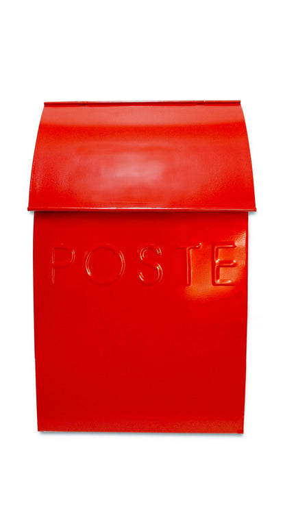 Milano Mailbox Rouge Avec POSTE, Dernière Chance