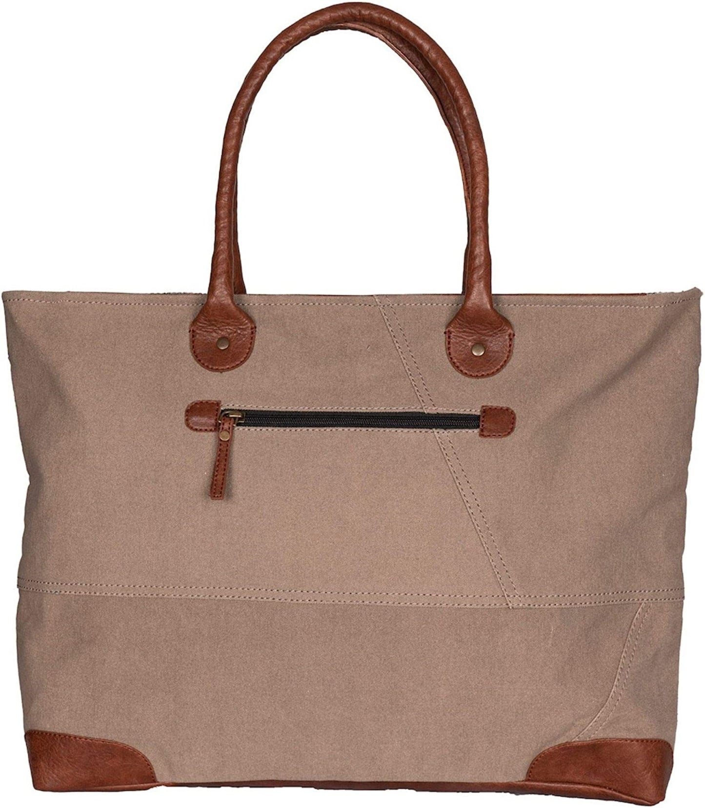 Telegraph Upcycled Canvas Tote Bag, Blue