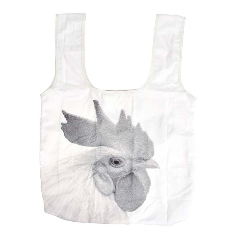 Sac Pliable Animaux De La Ferme N/B Ass.