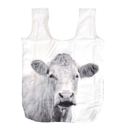 Sac Pliable Animaux De La Ferme N/B Ass.