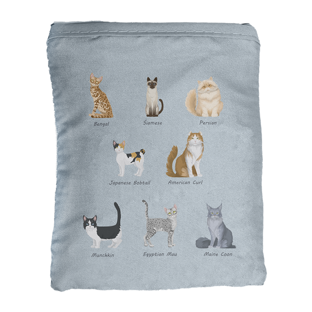 Sac Pliable Races De Chats