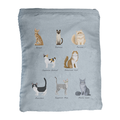 Sac Pliable Races De Chats